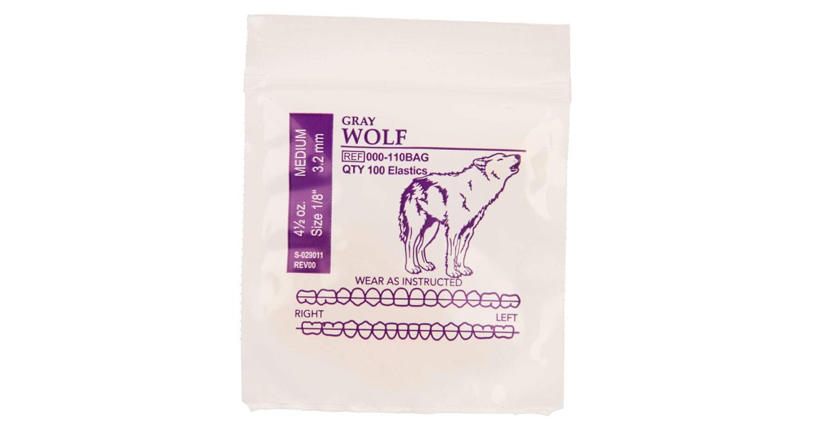 Wildlife Series™ Elastomerics WOLF Latex Elastics